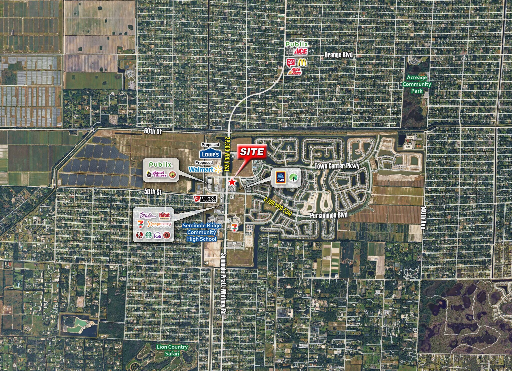 5010-5096 Seminole Pratt Whitney Rd, Loxahatchee, FL for Rent