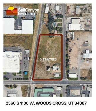 Woods Cross, UT Commercial Land - 2560 S 1100 W