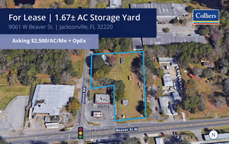 Jacksonville, FL Commercial Land - 9061 W Beaver St