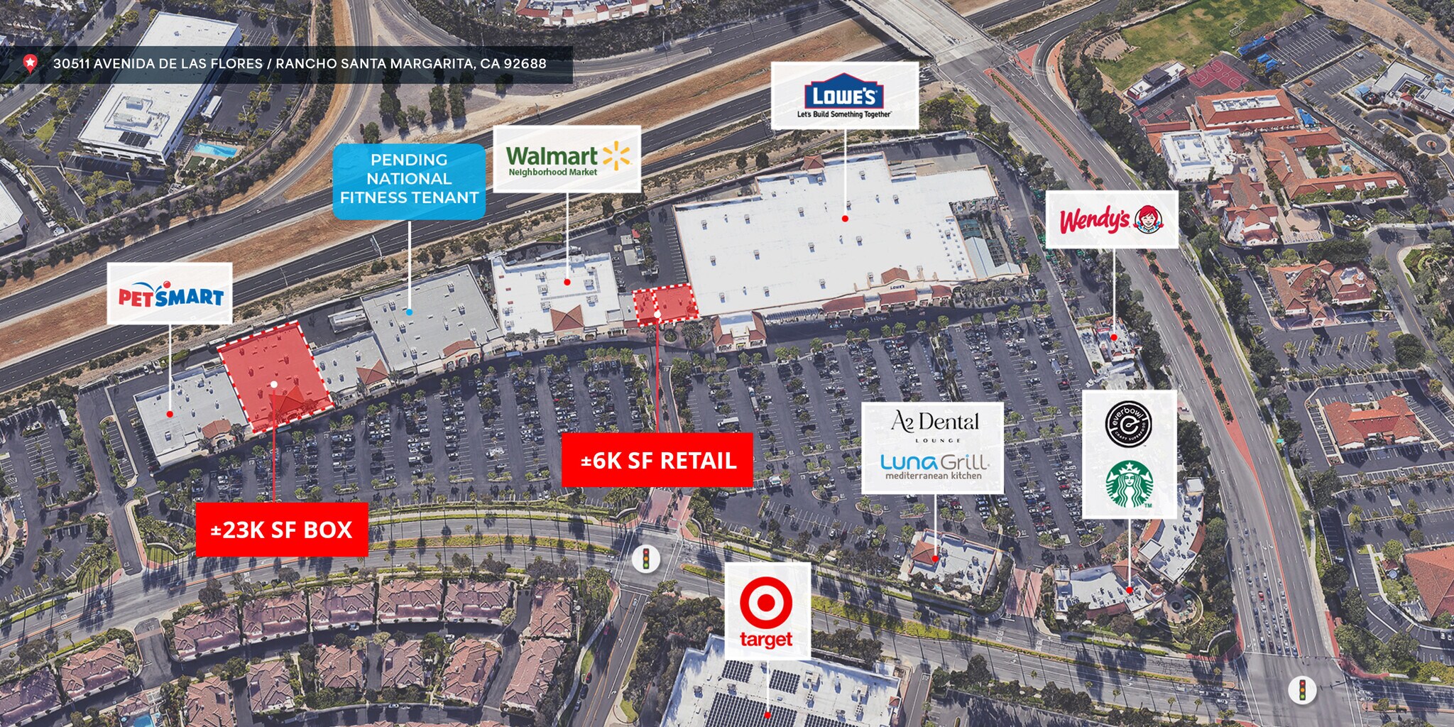 30461-30511 Avenida De Las Flores, Rancho Santa Margarita, CA for Rent
