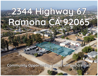 Ramona, CA Office, Retail - 2344 Main St