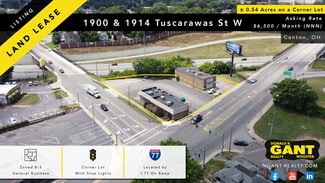 Canton, OH Commercial Land - 1900 Tuscarawas St W