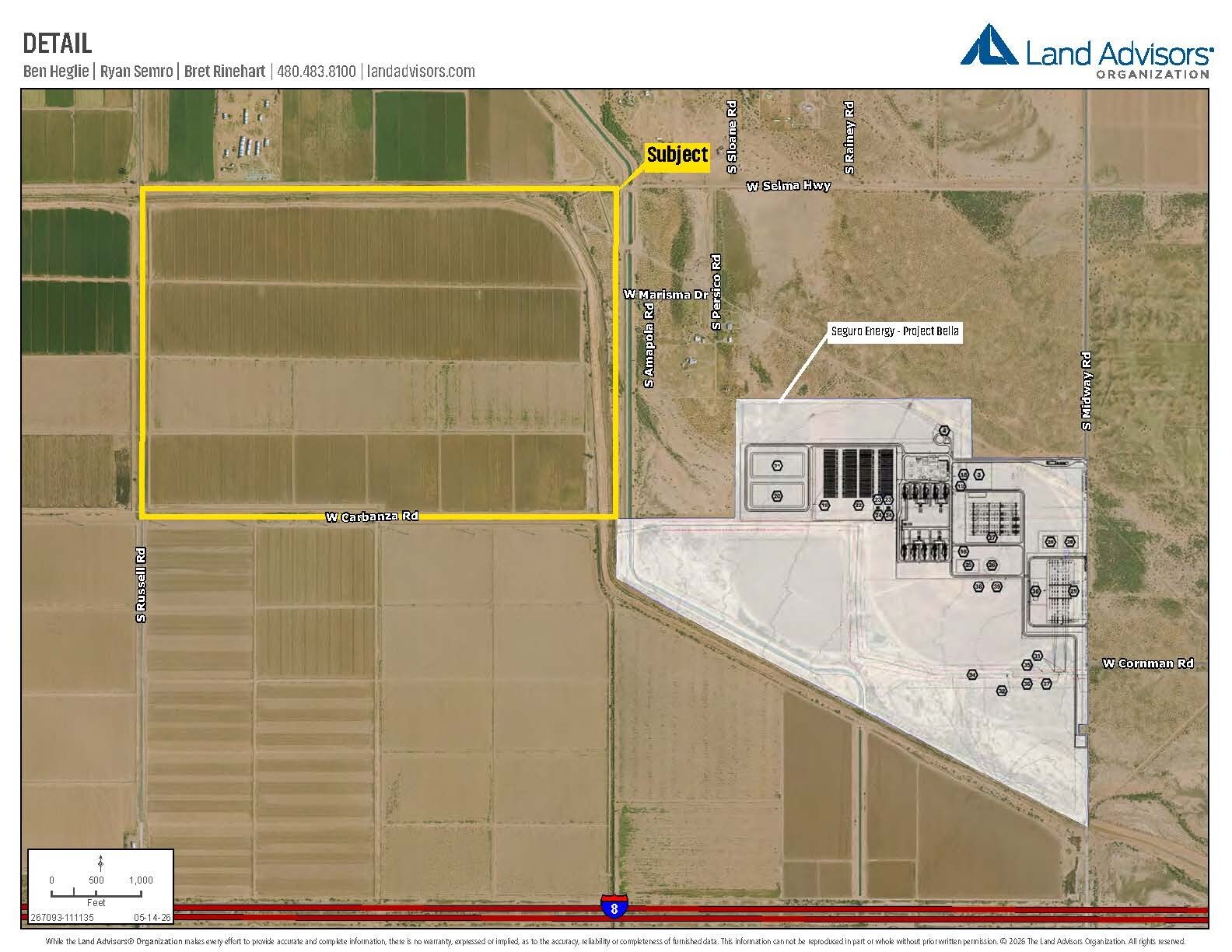 Russell Road & Selma Highway, Casa Grande, AZ for Sale