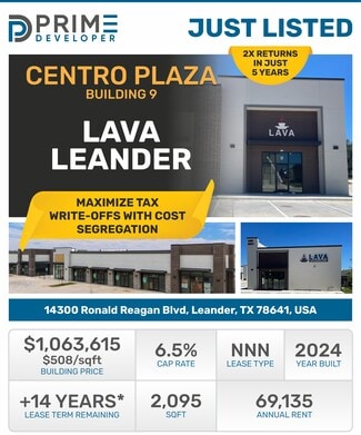 Cedar Park, TX Storefront - 14300 Ronald W Reagan Blvd
