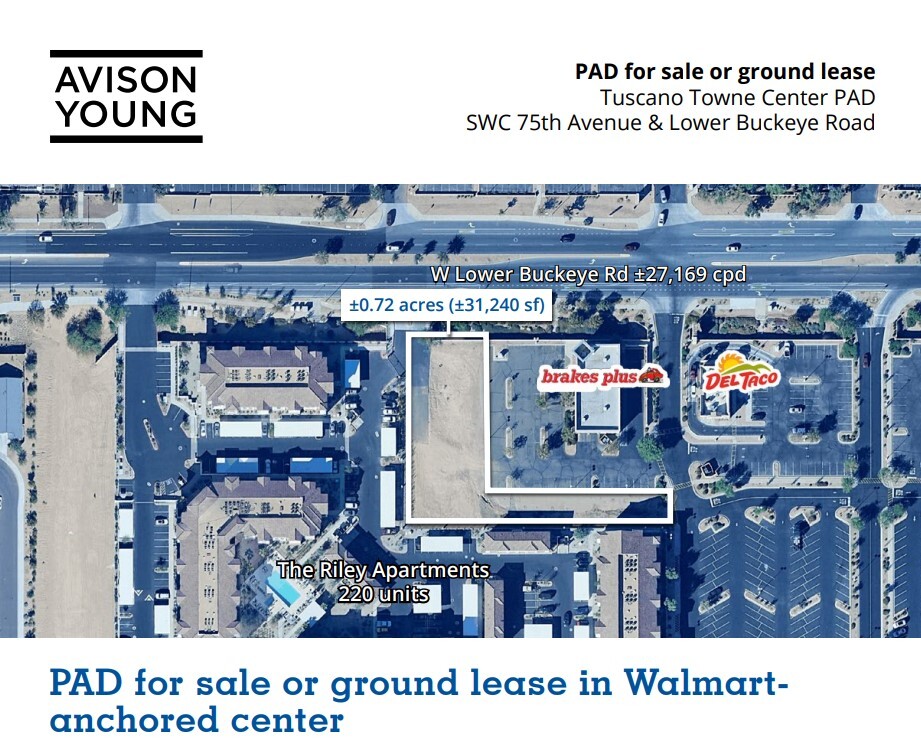 75th Ave & Lower Buckeye Rd, Phoenix, AZ for Sale