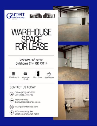 Oklahoma City, OK Industrial - 722 NW 86th St