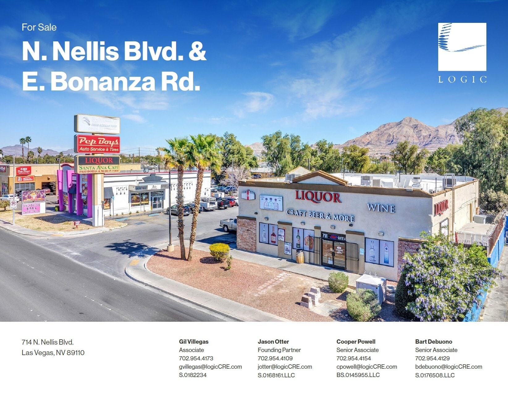 714 N Nellis Blvd, Las Vegas, NV for Sale