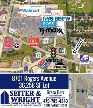 Fort Smith, AR Commercial - 8701 Rogers Ave