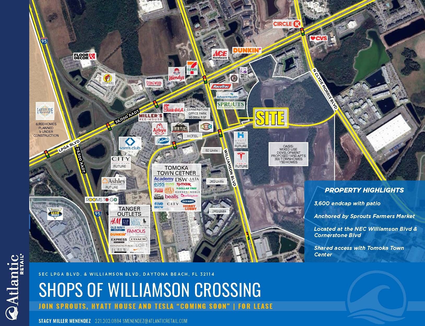 LPGA Blvd & Williamson Blvd, Daytona Beach, FL for Rent