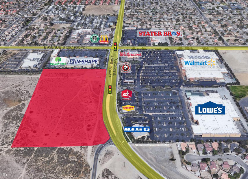 47th St @ Avenue S, Palmdale, CA for Sale