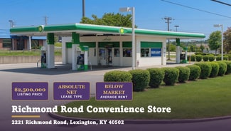 Lexington, KY Service Station - 2221 Richmond Rd Lexington, KY Service Station - 2221 Richmond Rd