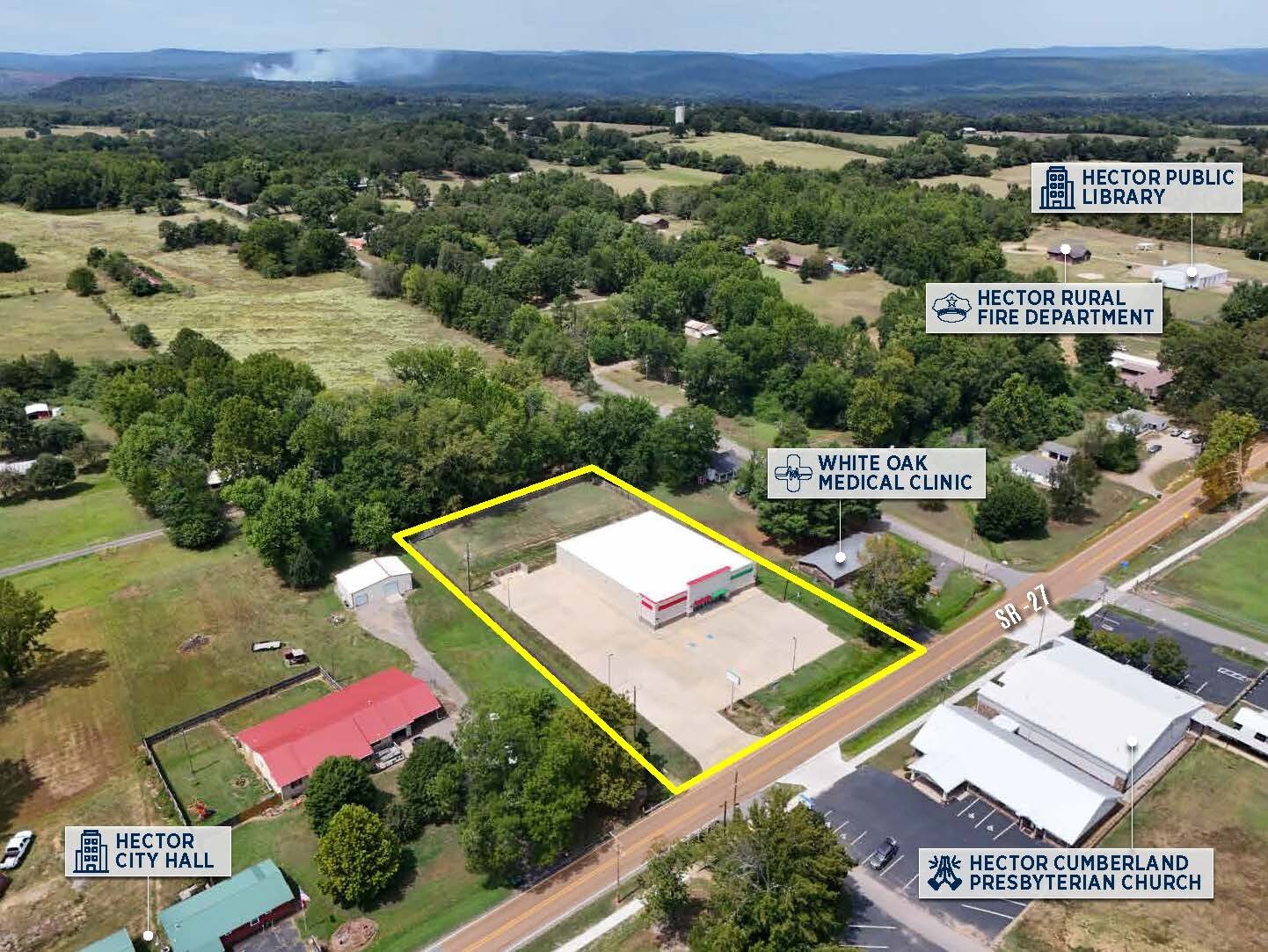 11392 SR 27, Hector, AR for Sale