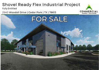 Cedar Park, TX Industrial Land - 2940 Woodall Rd
