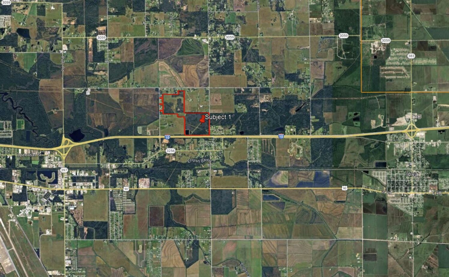 US I-10, I-10 Mobile Village Rd & Hungerford Rd, Lake Charles, LA for Sale