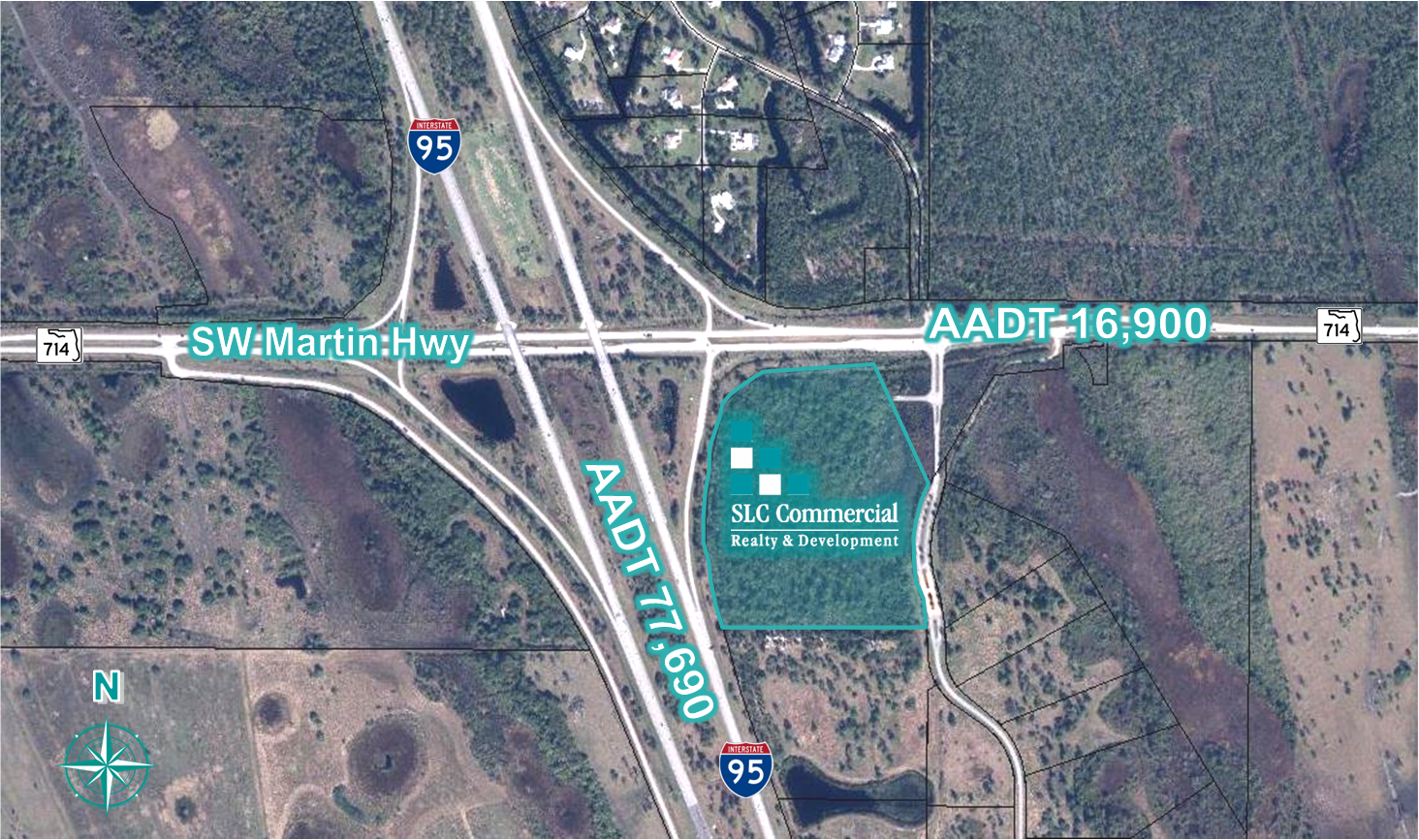 SW Martin Highway @ I-95, Palm City, FL for Sale