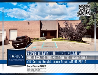 Ronkonkoma, NY Industrial - 2141-2147 5th Ave