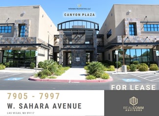 Las Vegas, NV Office, Retail - 7905-7995 W Sahara Ave