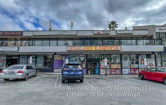 Los Angeles, CA Retail - 1754-1770 N Highland Ave