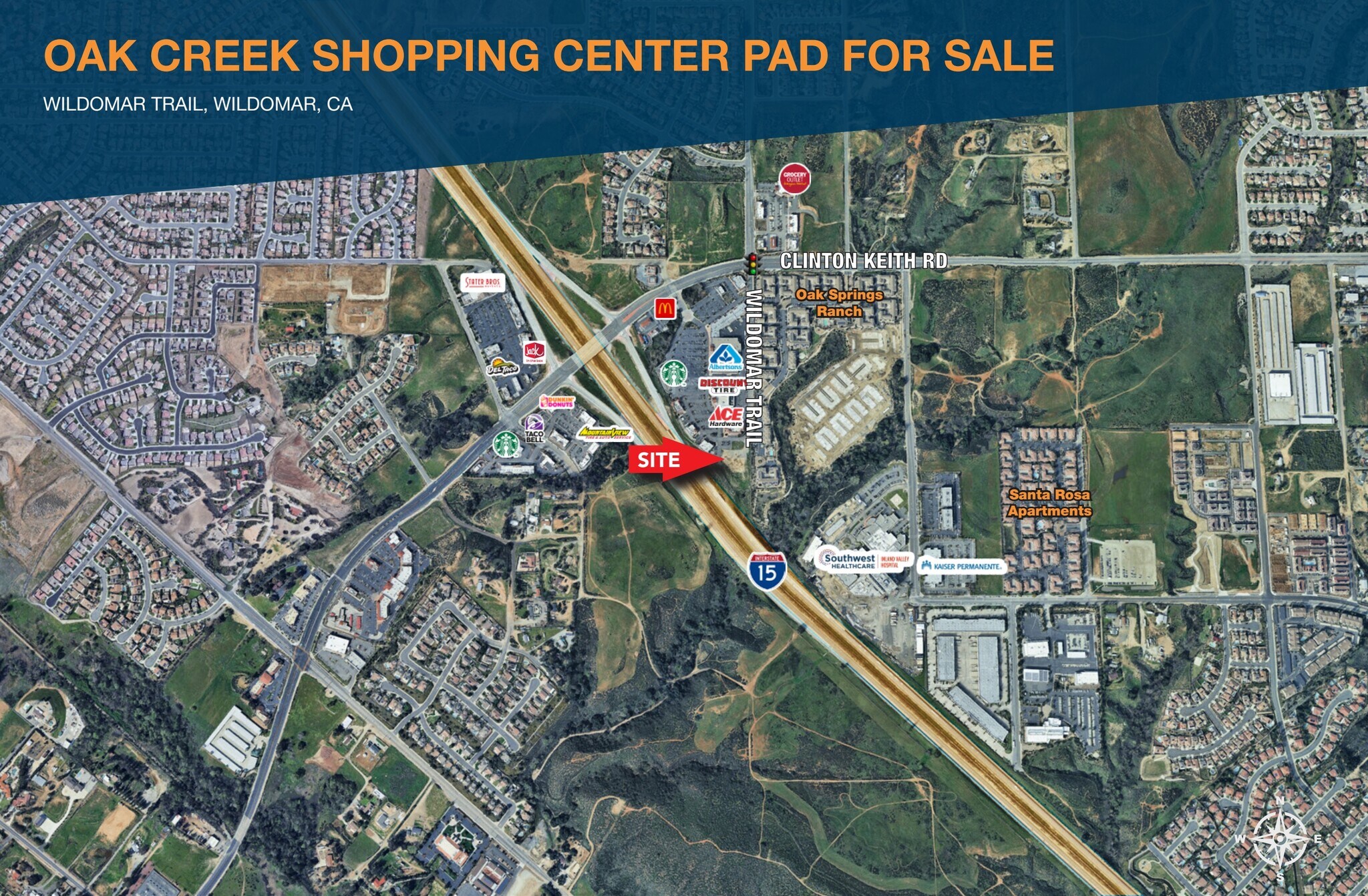 Clinton Keith Rd, Wildomar, CA for Sale