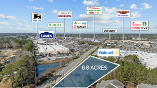 New Bern, NC Commercial Land - 2612 Trent Rd