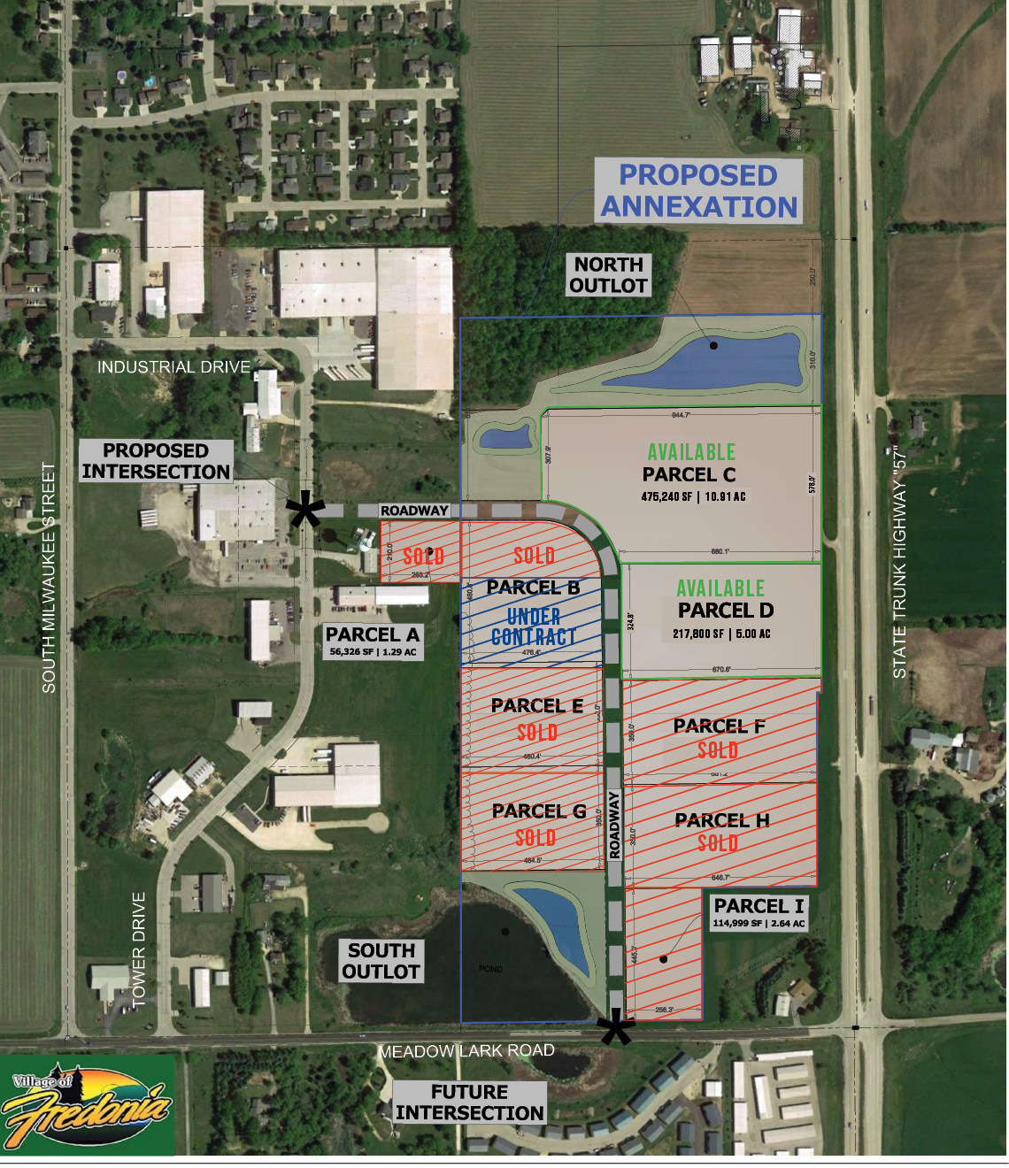 Highway 57, Fredonia, WI for Sale