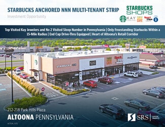 Altoona, PA Storefront - 212-218 Park Hills Plz