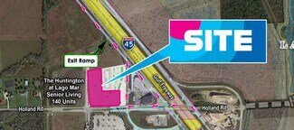 Texas City, TX Commercial Land - NWC I-45 & Holland Rd