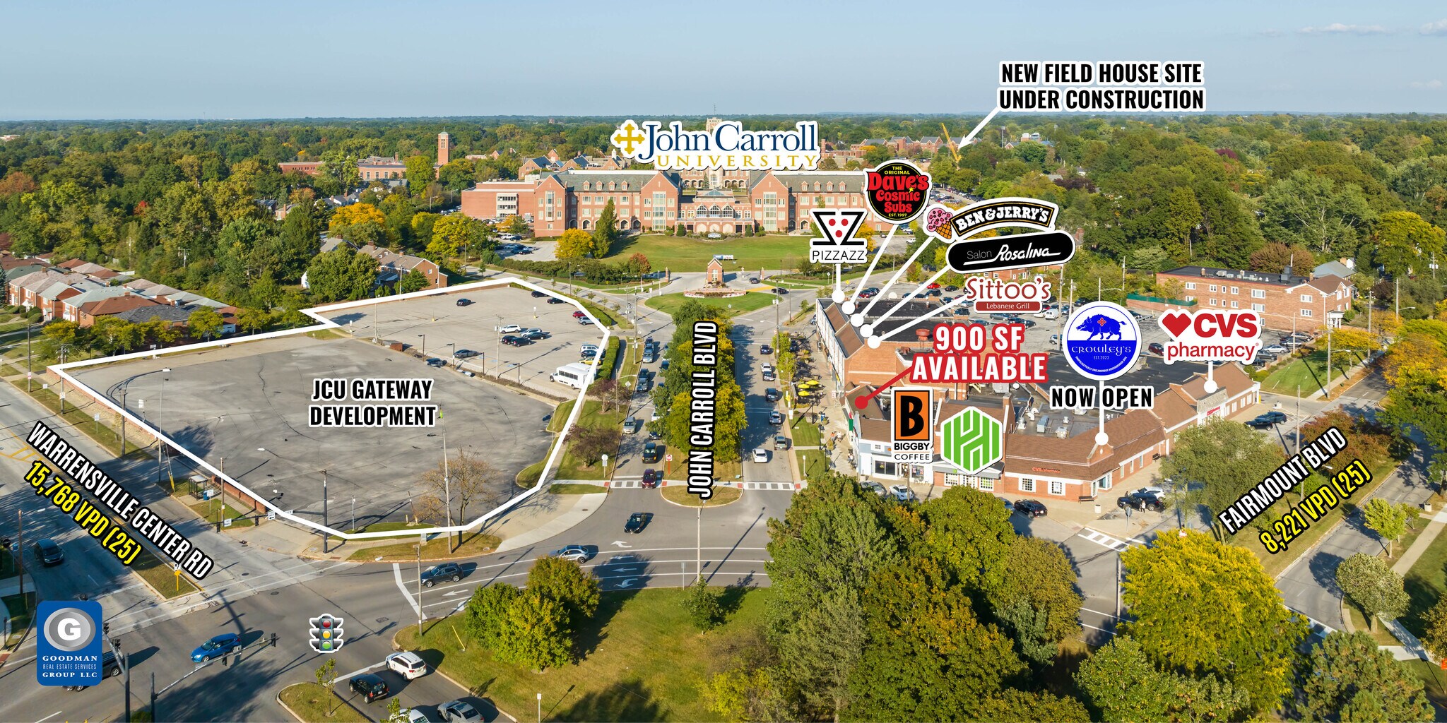 20616-20625 John Carroll Blvd, Shaker Heights, OH for Rent