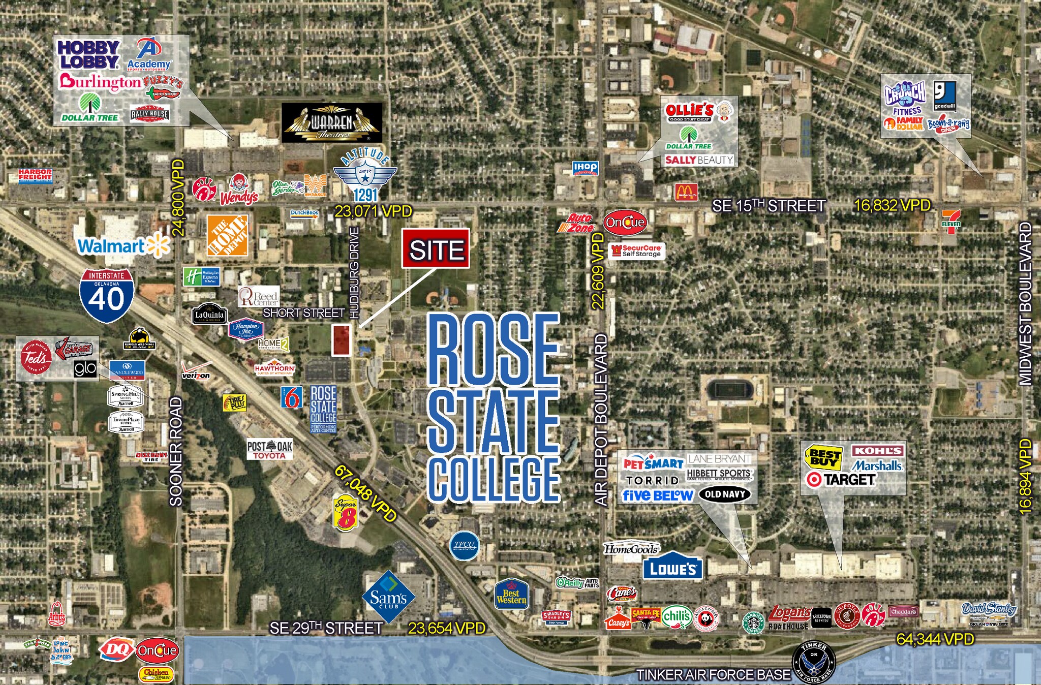 1805 Hudiburg Dr, Midwest City, OK for Sale