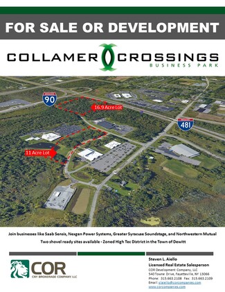 East Syracuse, NY Commercial Land - Collamer Crossings