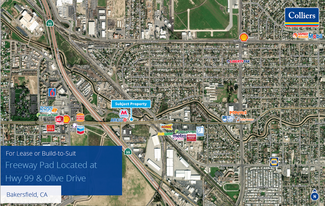 Bakersfield, CA Commercial Land - Olive Drive & 99 hwy
