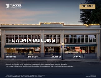 Nevada City, CA Freestanding - 210 Broad St