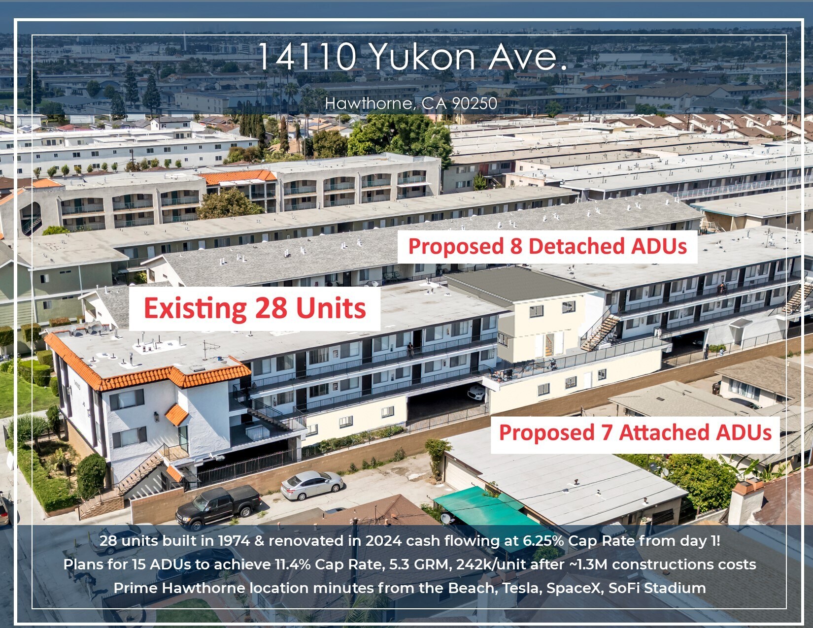 14110 Yukon Ave, Hawthorne, CA for Sale