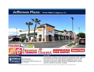 La Quinta, CA Retail - 79740-79900 Hwy 111 Hwy