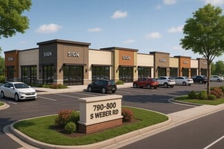 Romeoville, IL Commercial Land - 790 S Weber Rd