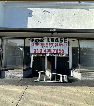 Inglewood, CA Office/Retail - 2619-2621 W Manchester Blvd Inglewood, CA Office/Retail - 2619-2621 W Manchester Blvd
