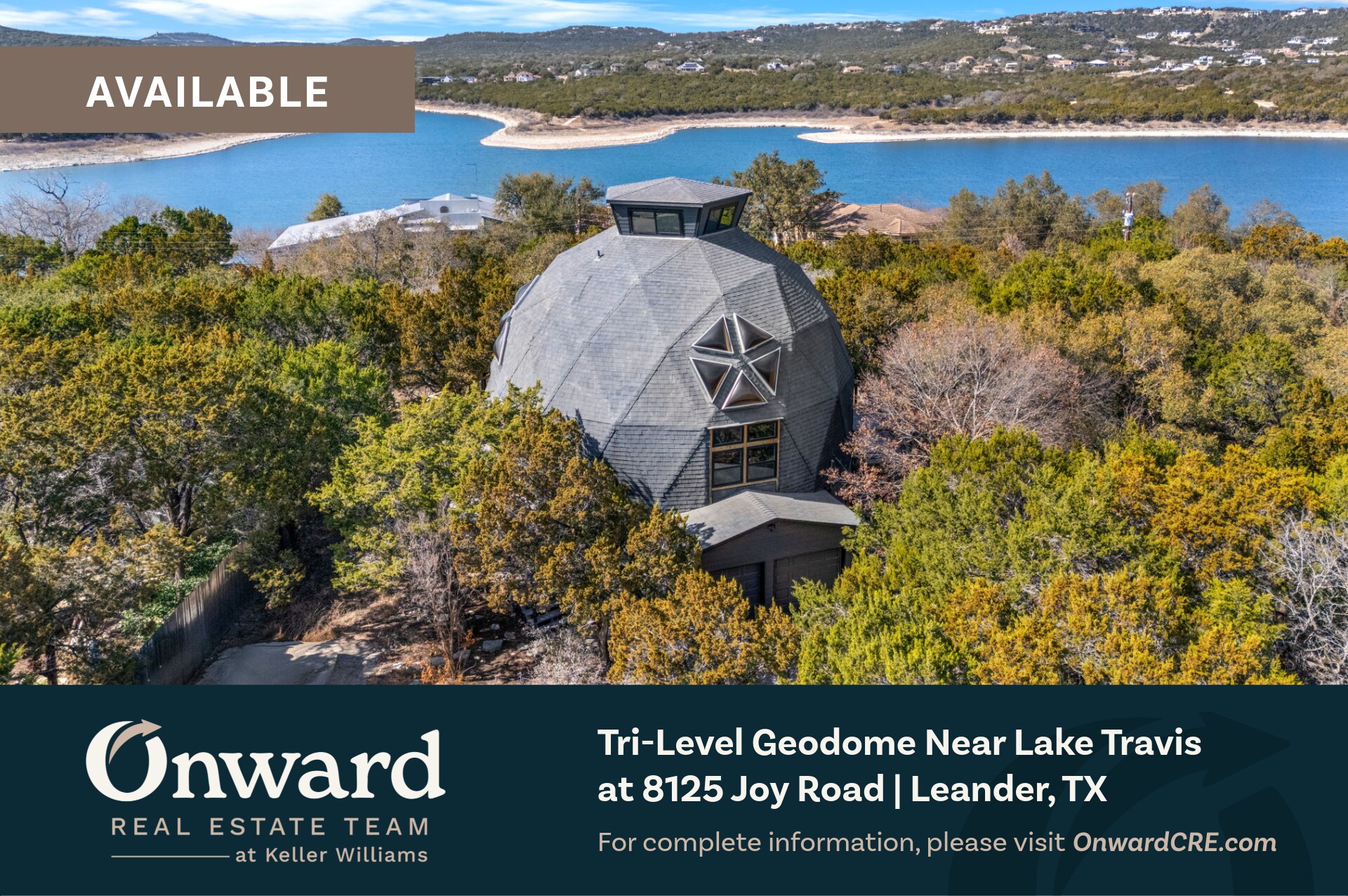 8125 Joy Rd, Volente, TX for Sale