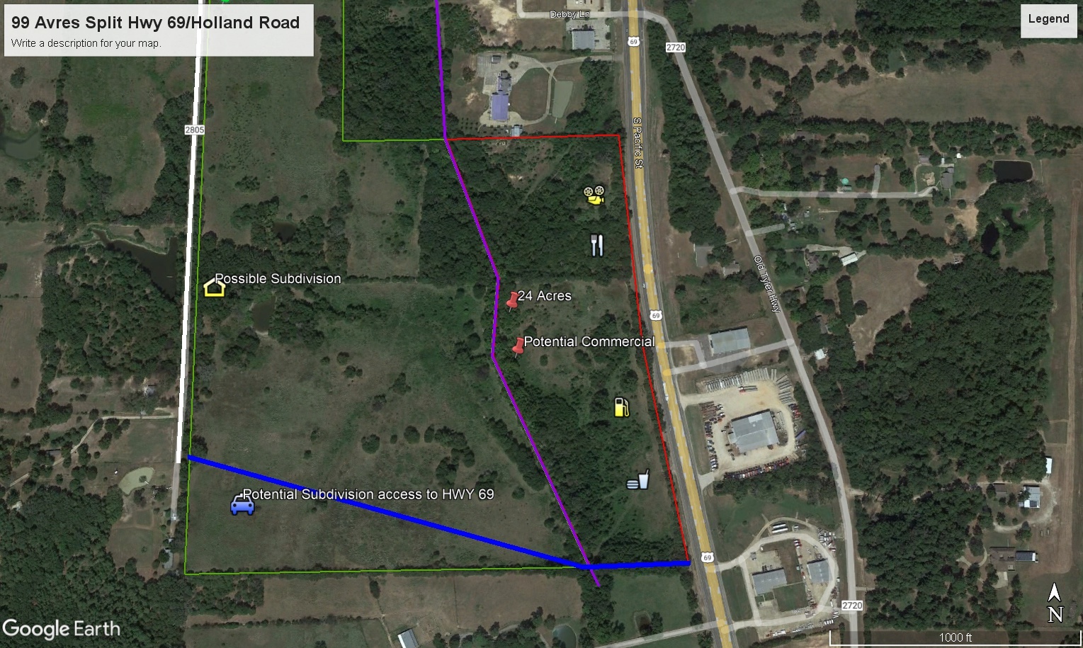 0000 69 hwy, Mineola, TX for Sale