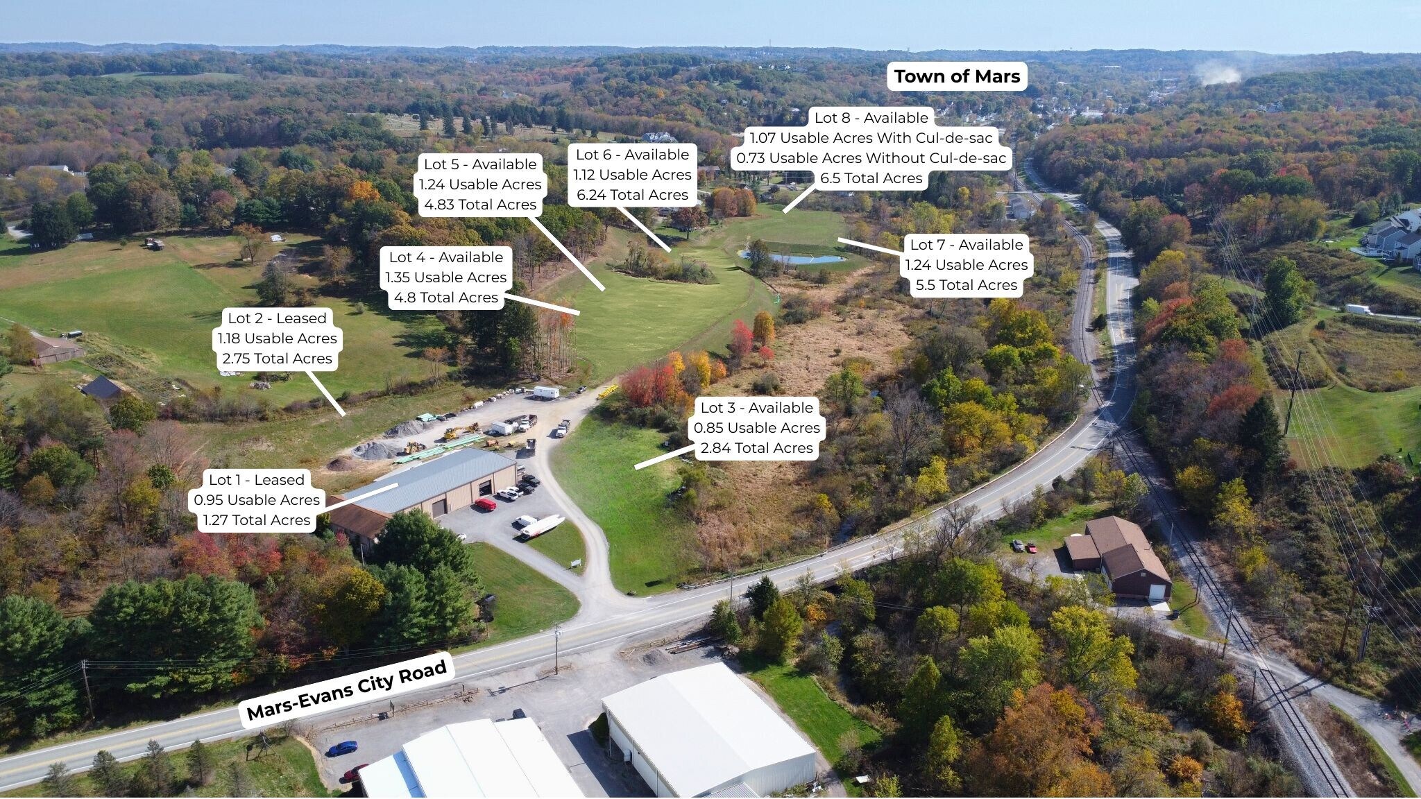 Mars-Evans City Rd, Mars, PA for Sale