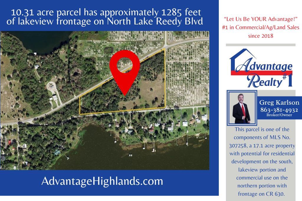 742 N Lake Reedy Blvd, Frostproof, FL for Sale