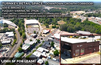 Fuquay-Varina, NC Retail - 400-412 E Broad St