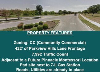 Saginaw, TX Commercial Land - Parkview Hills Ln @ Old Decatur Rd