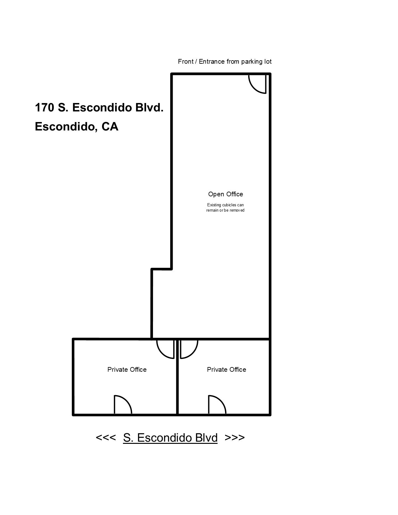 150170 S Escondido Blvd Escondido, CA 92025 Office Property for