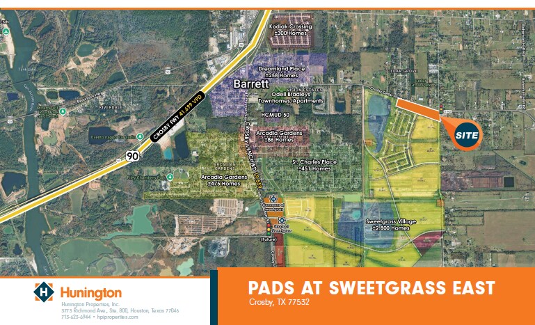 Crosby Cedar-Bayou Rd, Crosby, TX for Rent