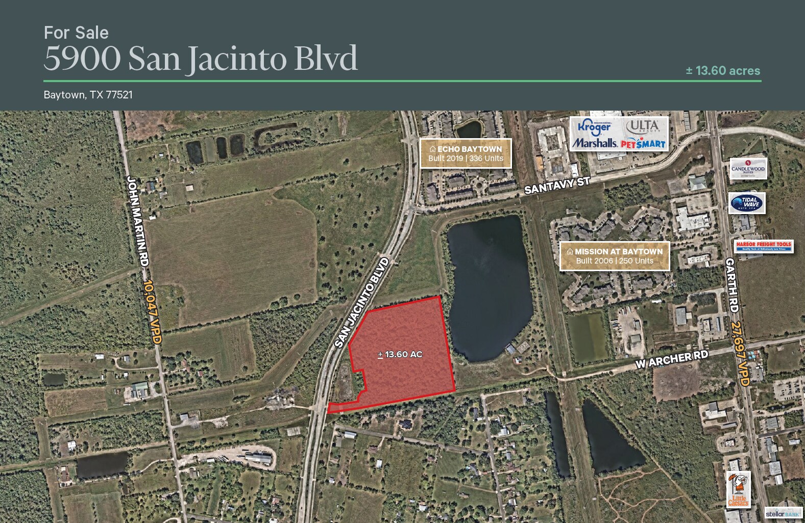 San Jacinto Blvd, Baytown, TX for Sale