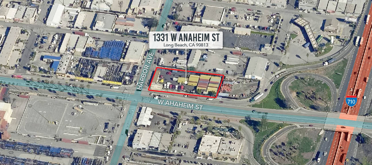 1331 W Anaheim St Long Beach, CA 90813 Land Property for Lease on