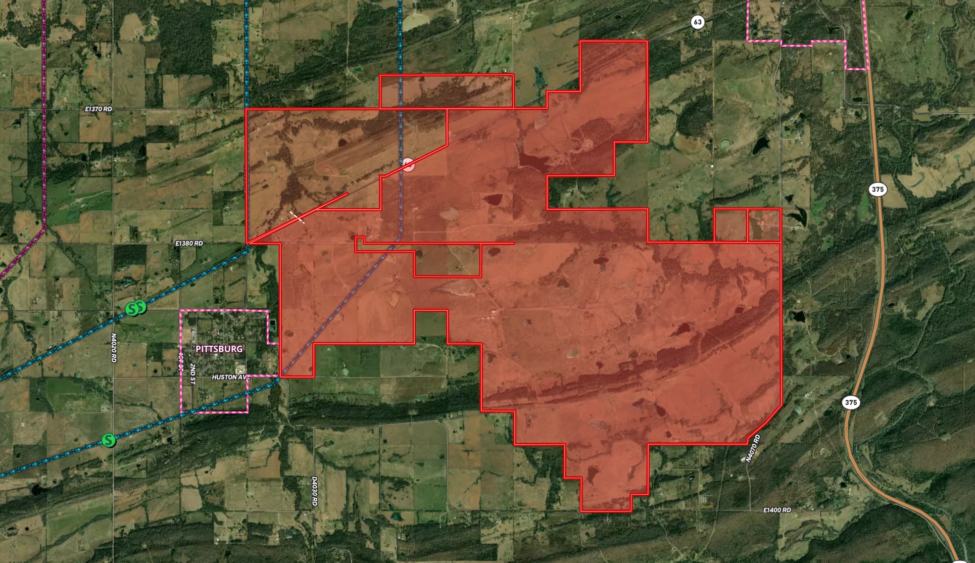 64 Sterling Ranch rd, Pittsburg, OK for Sale