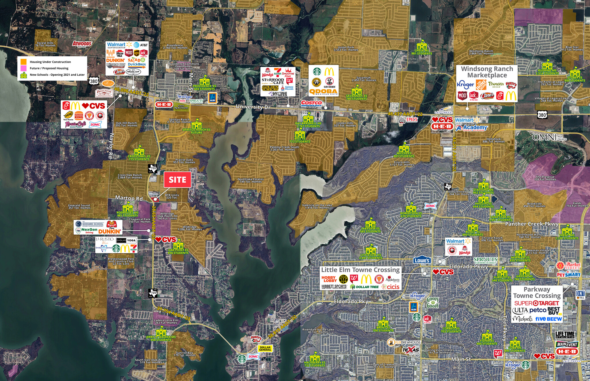 3301 W FM 720, Oak Point, TX for Sale