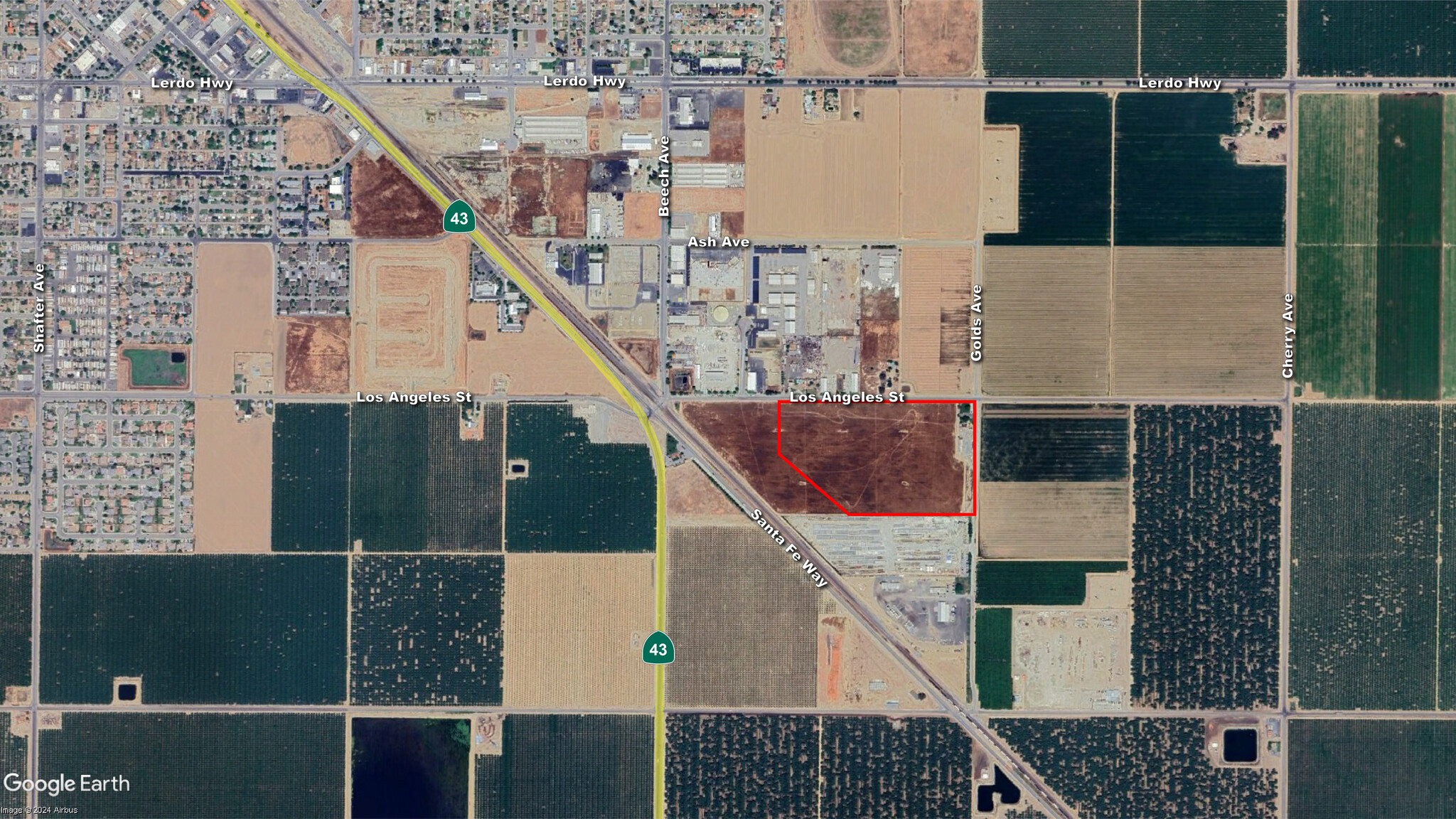 SEC Los Angeles St Golds Ave, Shafter, CA for Sale