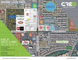 San Tan Valley, AZ Commercial Land - N/NWC Gantzel & Combs